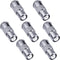 Coax Quick TV Connector, 7 Pcs Coaxial Push on Plug F Type Quick Connect Cable TV Connectors