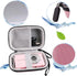 WERJIA Kids Camera Case for CAMKORY/VAHOIALD/Nsoela/IWEUKJLO/Lecran FHD 1080P Digital Camera for Kids - Pink