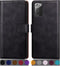 SUANPOT for Samsung Galaxy Note 20 5G - RFID Blocking Leather Wallet Case, Credit Card Holder, Shockproof Cover for