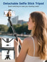 Victiv 85" 14 13 12 Phone Tripod Stand, Tall Cellphone Tripod for iPhone with Gooseneck Remote, Flexible Portable Phone