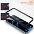 ImpactStrong Shatterproof Tempered Glass Screen Protector for iPhone 12 / 12 Pro, Easy Installation Frame, Bubble Free