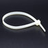 THE CIMPLE CO 11 inch White Nylon Zip Ties - Strong Indoor and Outdoor Rated, 100 Pack