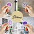 50 PCS Inspirational Alzheimers Stickers, Waterproof Vinyl Decals for Bicycle, Laptop, Bumper, Truck, Water Bottle