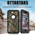 Compatible iPhone 7 Plus 8 Plus Case with Screen Protector, Rugged Heavy Duty Camo Case for Men, Shockproof 3-Layer