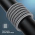 Essri 2Pack 10FT iPhone Charger Cord, Nylon Braided Charging Cable Compatible with iPhone 14/13/12/11, Gray