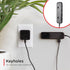 UltraPro Wall Charger, 4 Port USB Charger, 6 Ft Cord Multi USB Charger Station, Black