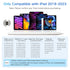 Stylus Pen 3rd Gen, USB-C Charging & Magnetic Wireless Charging, Tilt Sensitivity, Compatible with iPad Pro 11"/12.9",