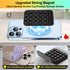 sicitu Magnetic Suction Phone Grip, Silicone Suction Phone Mount, Sticky Phone Grip Compatible with MagSafe Case
