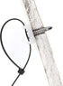 THE CIMPLE CO Cable Tie Base Saddle Mount - Wire Holder Organizer, 100 Pack, White Zip Tie Mounting Block