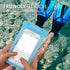 MoKo Waterproof Phone Pouch Holder 4Pack, Underwater Case with Lanyard for iPhone 14 13 12 11 Pro Max, Samsung S21