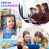 Kids Headphones Bulk 10 Pack for School - Adjustable On Ear Earphones Class Set for Library, Airplane, Computer