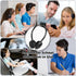 Kids Headphone Bulk 24 Pack for Classroom, Wholesale Earphones Class Set for Students Teens Children - Black