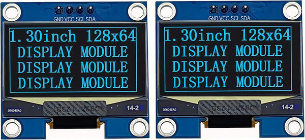 Haldzemo 1.3 inch OLED Display Module I2C IIC 128x64 LCD Screen S H1106