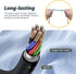 MIPEACE 2 Pieces Replacement Earbuds Cables for Work Bluetooth Earbuds (Black & Orange)