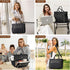 LOVEVOOK Teacher Tote Bag for Women Work, Laptop Bag Work Tote Bag Nurse Bags With Large Cup Holder, Professional