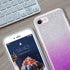 MATEPROX Compatible with iPhone SE 2022 Case, Glitter Bling Sparkle Cute Girls Women Protective Case, Gradient Purple