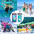 Hiearcool Universal Waterproof Phone Pouch, Dry Bag for iPhone 16 15 14 13 Pro Max, IPX8 Waterproof Case