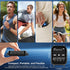 Aeheqkl MP3 5.0,32GB Earphones,1.69'' MP3 Player with Bluetooth Touchscreen Music Player with Detachable Strap,Built