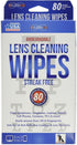 Lens Sunglasses Camera Cleaning Wipes, 80 Count, Black 6080