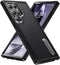 BaHaHoues Shockproof Case for Samsung Galaxy S24 Ultra, Black, with Built-in Kickstand Military Grade Protection