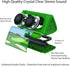 OontZ Golf-Edition Bluetooth Speaker, Portable Wireless Action Sports Speaker, 10 Watts, Up to 100 ft Bluetooth Range,