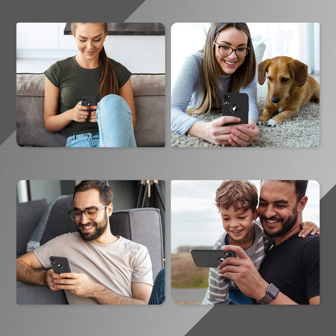 ORIbox Case Compatible with iPhone Xs Max, Soft-Touch Finish Liquid Silicone Exterior