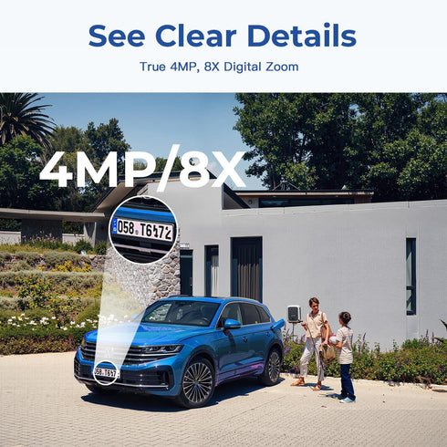 VSMAHOME 4MP 2.4g/5g 2PCS Indoor Cameras for Home Security Outdoor, Home Security Camera System, Camera