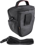 FOSOTO DSLR Camera Case Nylon Holster Bag Compatible for Nikon D3300 D3400 D3500 D5300 D5600 B700, Canon EOS Rebel XT