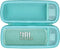 Hard Case Compatible with JBL Flip 6 5 4, Waterproof Portable Bluetooth Wireless Speaker (Teal Case)