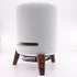 Alloery 2nd/1st Wooden Stand for Echo Studio and Homepod Gen Smart Speaker, Stable Desktop Mount for Better Sound