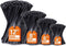 ANOSON Zip Ties Assorted Sizes(4+6+8+12), 2000 Pack, Black Cable Ties, UV Resistant Wire