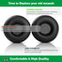 Replacement Earpads Cushions for Jabra PRO 9400BS, PRO 9400, PRO 9450, PRO 9460, PRO 9465, PRO 9470 Mono Wireless