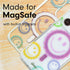 Sonix Case for iPhone 14 Pro Max, Compatible with MagSafe, 10ft Drop Tested, Glitter Smiley