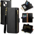 Antsturdy Compatible with iPhone 15 Wallet Case Card HolderRFID Blocking PU Leather Phone