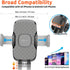 1Zero Solid Car Truck Phone Mount Holder, Thick Gooseneck Long Arm, Windshield Mobile Holders with Suction Cup