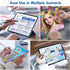 STYLUSLINK 3-in-1 Stylus Pen for Touchscreen, Rubber Disc Stylus, High Sensitivity and Precision, Universal Stylus Pen