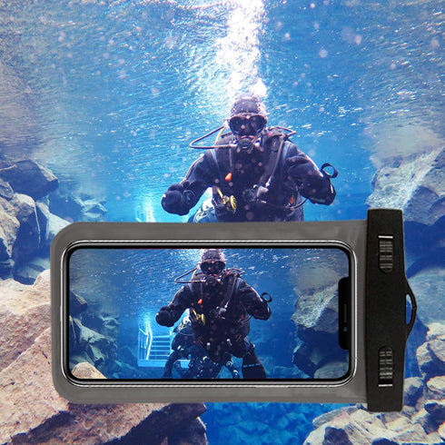5 Pack Universal Waterproof Phone Pouch, Large Dry Bag Waterproof Case for Apple iPhone 16, 15, 14, 13, 12, 11