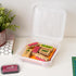 IRIS USA 8 Pack Scrapbook Paper Storage Cases for 6" x 6" Photos, Cheer Bow Box for Organizing Art Supplies, Clear