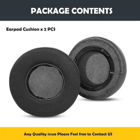 Replacement Cushion Earpads Compatible with Corsair Virtuoso RGB SE Gaming Headset (Round) with Cooling Gel Layer