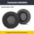 Replacement Cushion Earpads Compatible with Corsair Virtuoso RGB SE Gaming Headset (Round) with Cooling Gel Layer