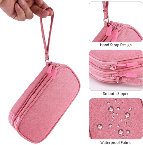 Travel Cable Organizer, Electronics Accessories Organizer Bag for Charger, Phone, Memory Card, Universal Electronic