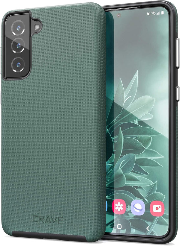 Crave Dual Guard for Galaxy S21+ Case, Shockproof Protection Dual Layer Case for Samsung Galaxy S21 Plus (6.7 inch)