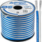 Install Link 14 Gauge Speaker Wire for Marine/Boat, Golf Cart, 100ft, Tinned OFC Audio Cable