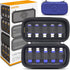 USB Flash Drives Case Organizer, Portable Hard Shell Storage Box for 20 Thumb Drives USB Sticks