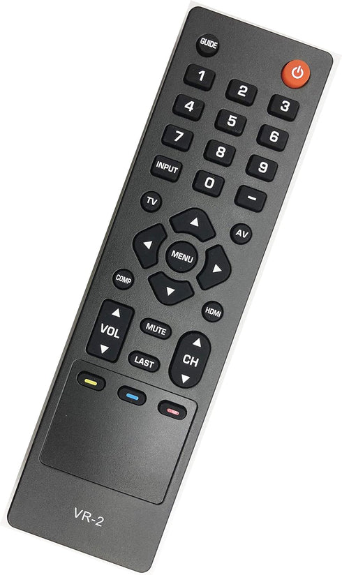 New VR2 Remote Control for VIZIO LCD TV Models VP323HDTV10A, VP422, VU32LHDTV10A, VW32LHDTV20A, and More