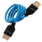 KONDOR BLUE | 2' Full HDMI 2.0 Straight Braided Cable | Type