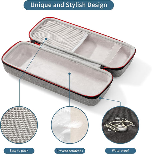 HPRT Portable Carry Case Compatible with Pooolitech MT810 Portable Printers, Waterproof Shockproof Scratch Resistant