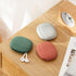 3 Pcs Silicone Headphone Organizer, Portable Wired Headphone Storage Case for Cell Phone Accessories (Red-Gray-Green)