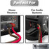 InstallGear 14 Gauge Speaker Wire Cable (100 Foot) - True Spec Soft Touch Red/Black for Car Stereos, Home Theater