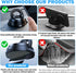 hinbkenla 360 360 Rotation,360 Car Phone Holder Degree Rotation,Car Phone Holder Rotation Phone Holder Car Slip Free